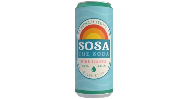 Sosa Water Kefir Pink Guava fermenteeritud jook 330 ml