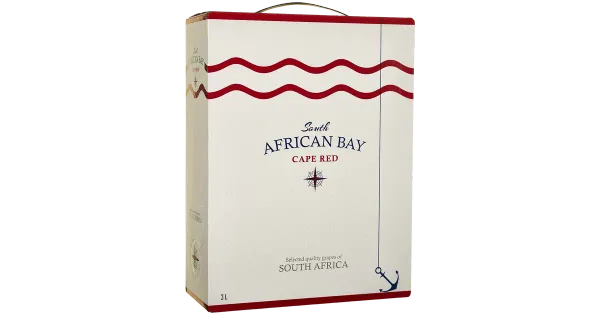 South African Bay Cape Red vein 12,5%vol 3L