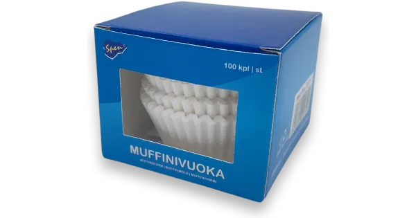 Spen muffinivormid 7x5x2,5cm 100tk
