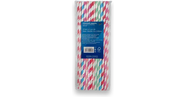 Spen paberist joogikõrred 25tk