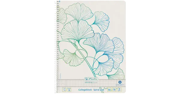 Spiraalkaustik a4/70 ruuduline ginkgo