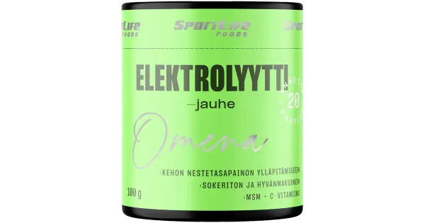 SPORTLIFE õuna elektrolüütide pulber 100g