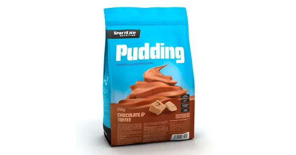 Sportlife shokolaadi-toffee pudingupulber,500g