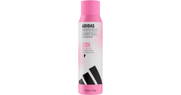 Spreideodorant Adidas Invisible Control No Marks 150ml