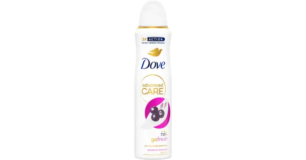 Spreideodorant Dove acai&waterlily 150ml