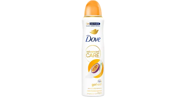 Spreideodorant Dove Advanced Care Passion Fruit 150ml