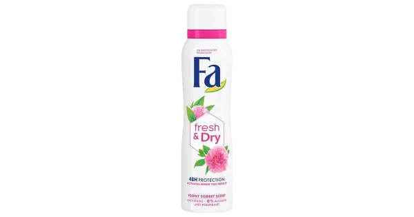Spreideodorant Fa Fresh&Dry Peony Sorbet 150ml