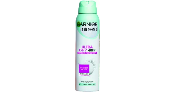 Spreideodorant Garnier Mineral Ultra Dry 150ml