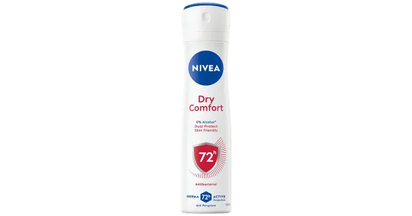 Spreideodorant Nivea Dry Comfort 150ml