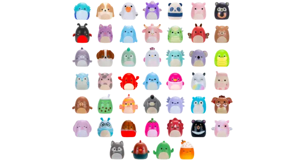 SQUISH-A-LONGS 2,5 CM FIGUUR 2 TK