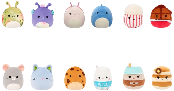 SQUISHMALLOWS 13 CM P24 FLIP-A-MALLOWS
