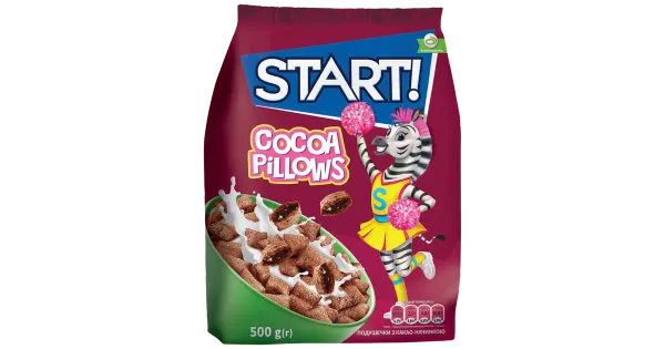 Start padjakesed kakao täidisega 500g