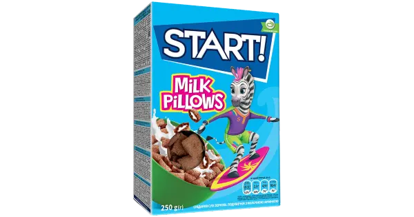 Start padjakesed piimamaitselise täidisega 250 g