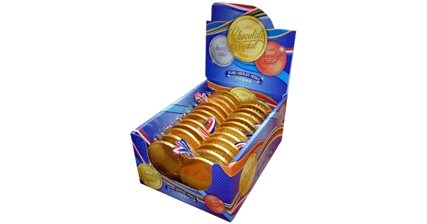 Steenland piimašokolaadist kaelariputatav medal nr.1 23 g
