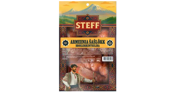 Steff Armeenia šašlõkk broilerikintsulihast 600g