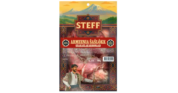 Steff Armeenia šašlõkk seakaelakarbonaadist 600g