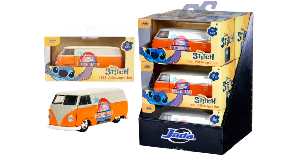 Stitch 1961 vw bussi 13,5 cm 1:32