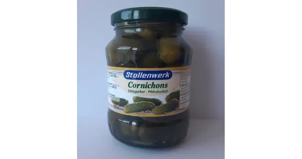 Stollenwerk kornišonid 340g