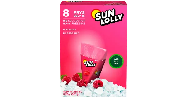 Sun Lolly vaarika mahlajää 8x60ml