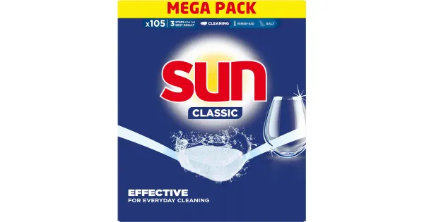 Sun nõudepesumasina tabletid 105tk