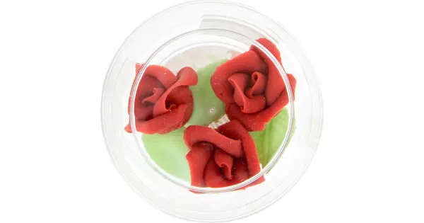 Sundqvist martsipaniroosid, punased 3tk, 51g