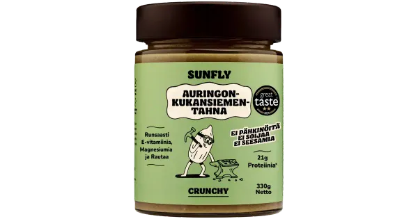 Sunfly päevalilleseemnevõie krõbisev, 330g