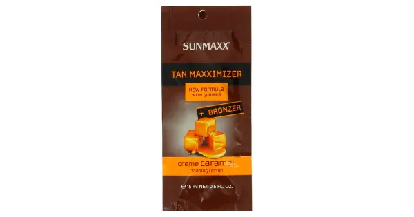 Sunmaxx solaariumikreem caramel+bronzer 15ml