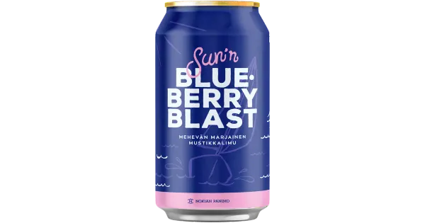 Sun'n Blueberry Blast limonaad 330 ml