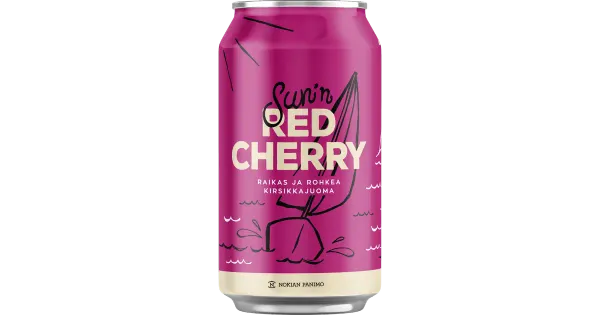 Sun'n Red Cherry limonaad 330 ml