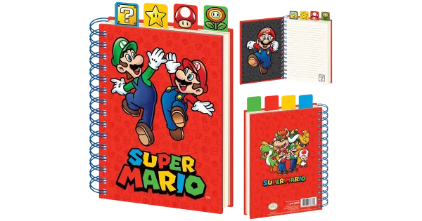 Super mario märkmik