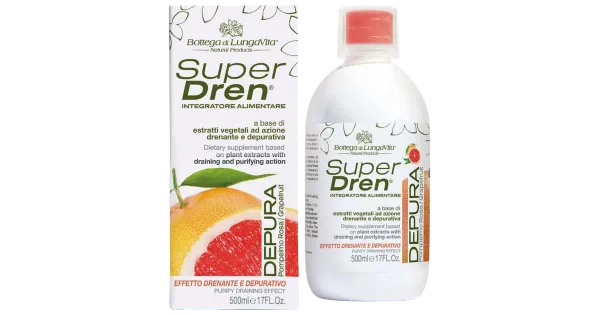 Superdren Depura Grapefruit ainevahetust kiirendav ja tselluliiti vähendav toidulisand