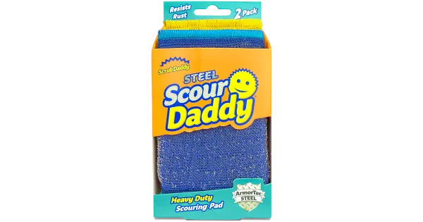 Svamm Steel Scour Daddy 2tk