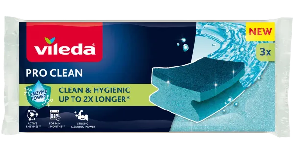 Svammid Vileda Pro Clean 3tk