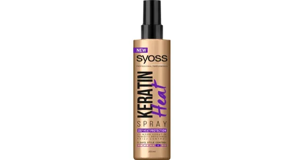 Syoss kuumuskaitse-sprei keratin heat 200ml