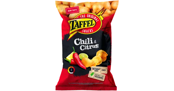 TAFFEL Tšilli- ja tsitrusemaitselised kartulikrõpsud 180g