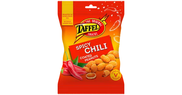 Taffel tšillimaitselised röstitud maapähklid, 140g