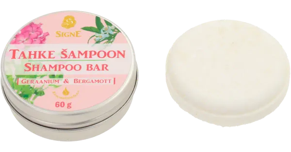 Tahke shampoon geraanium&bergamott Signe Seebid 60g