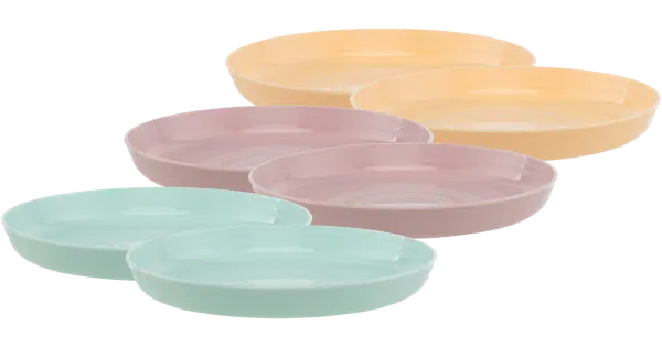 Plasttaldrik House Makroon 18,4 cm 6 tk