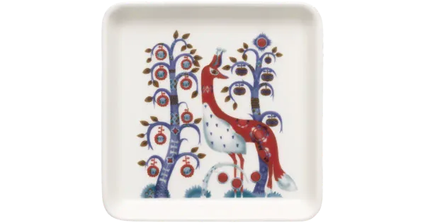 Taldrik Taika 12x12 cm valge