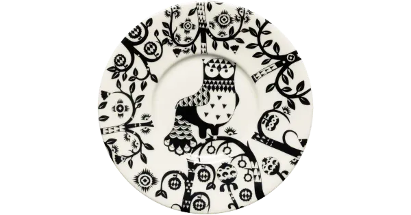 Taldrik Taika 15 cm, must