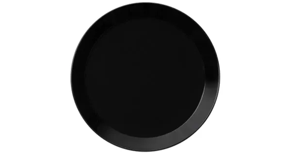 Taldrik Teema 17 cm, must