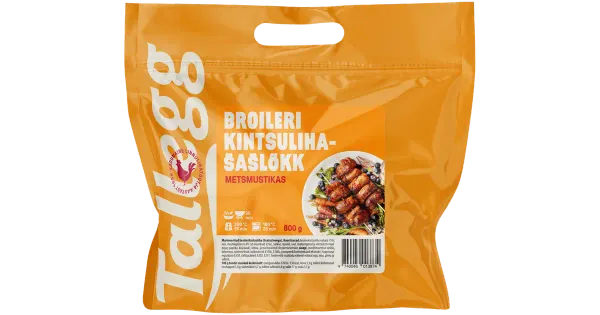 Tallegg Broileri kintsulihašašlõkk metsmustikas 800 g