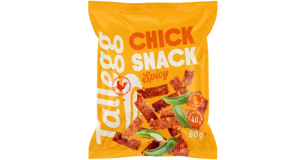 Tallegg Chick Snack Spicy 80 g