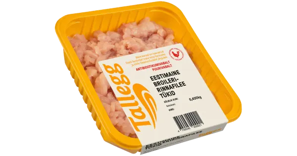 Tallegg Eestimaise Broilerifilee Tükid 400G