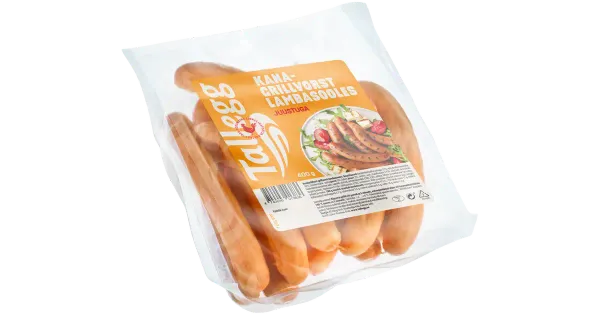 Tallegg Kanagrillvorst juustuga lambasooles 400 g