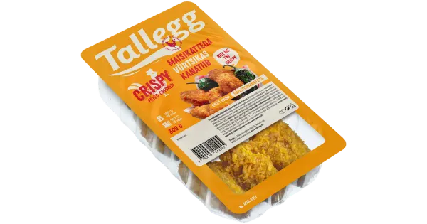 Tallegg Maisikattega Vürtsikas Kanatiib 300 G