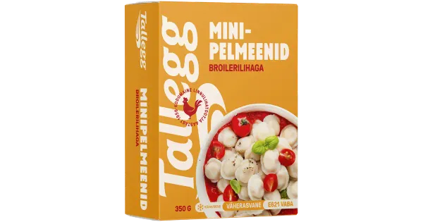 Tallegg Minipelmeenid Broilerilihaga 350 g