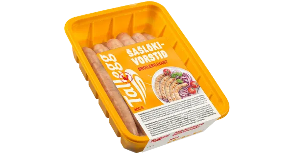 Tallegg Šašlõkivorstid Broilerilihast 400G
