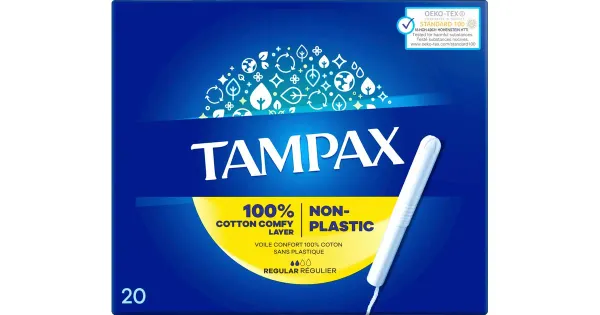 Tampax Regular tampoonid 20 tk