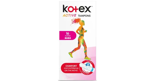 Tampoon Kotex Active super 16tk
